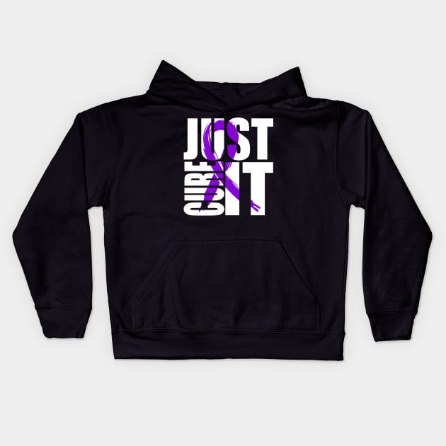 Just Cure Chronic Pain Awareness Kids Hoodie by KHANH HUYEN